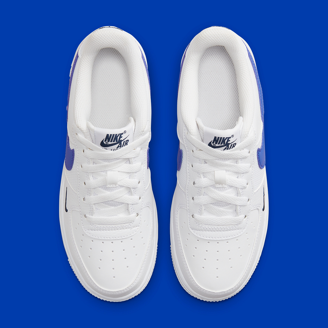 nike air force 1 low gs white royal FN3875 100 7