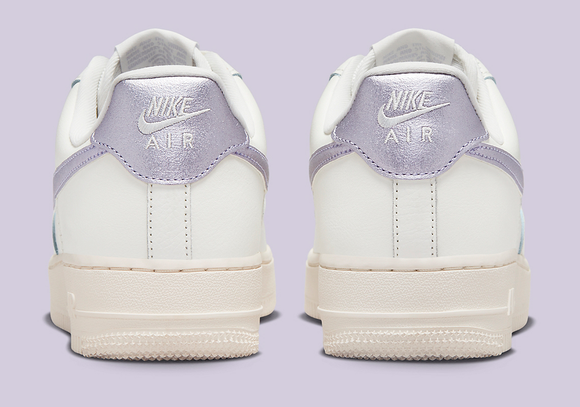 LV x names Nike Air Force 1 07 Low Dark Grey White Purple 6A8PYL
