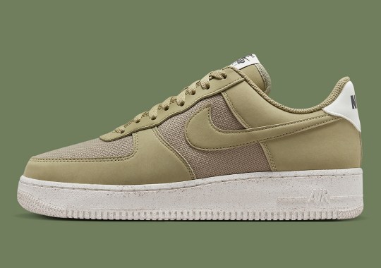 The Sustainable Nike Air Force 1 Low Next Nature Enjoys An “Olive” Look