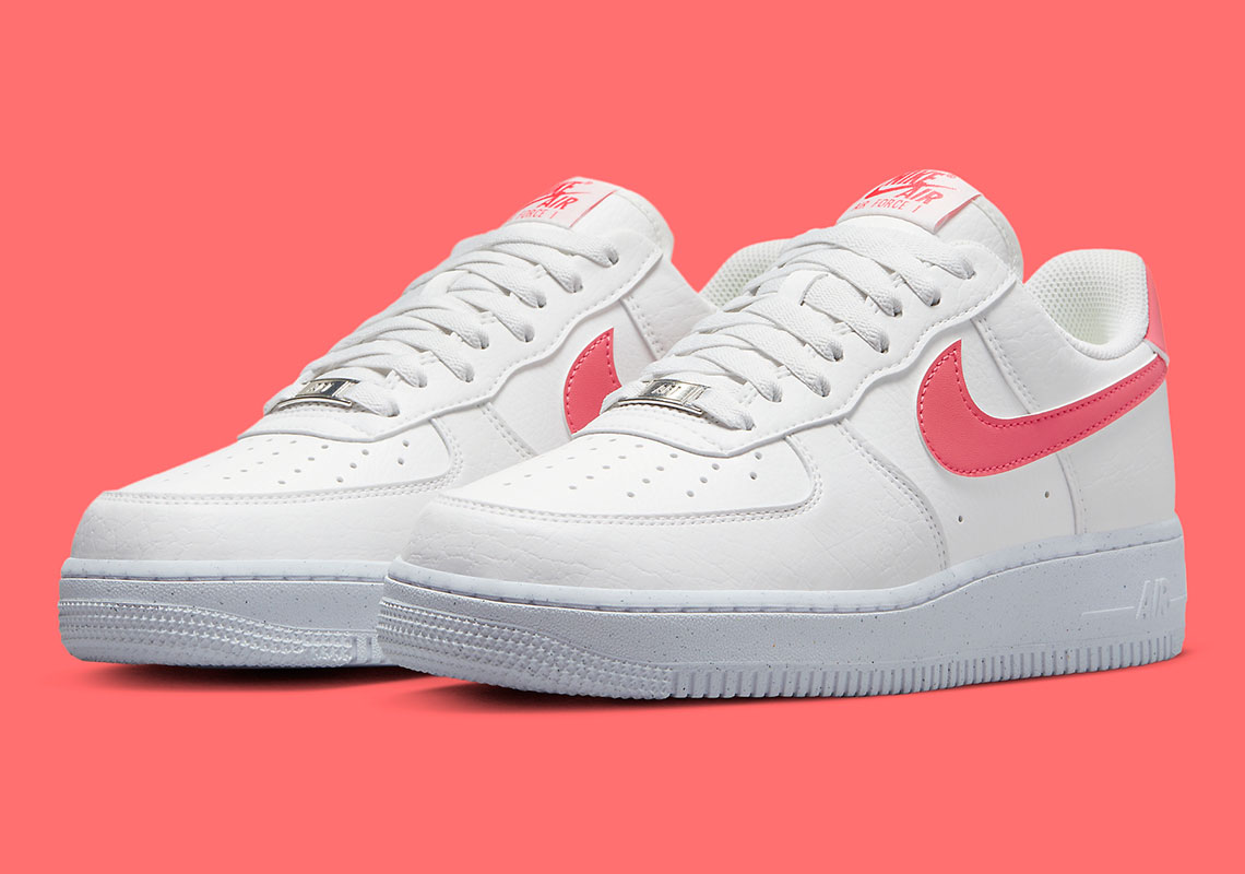 The Nike Air Force 1 Next Nature Prepares For Valentine's Day With A Touch Of Pink