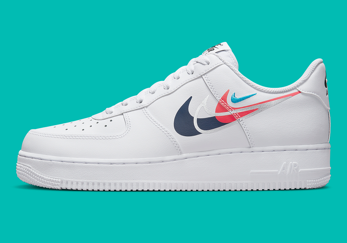 Air force 1 2025 con swoosh intercambiabile