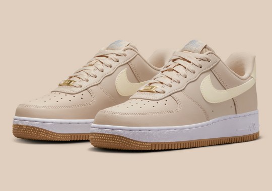 The WMNS Nike Air Force 1 Low Explores A “Sand Drift” Upper