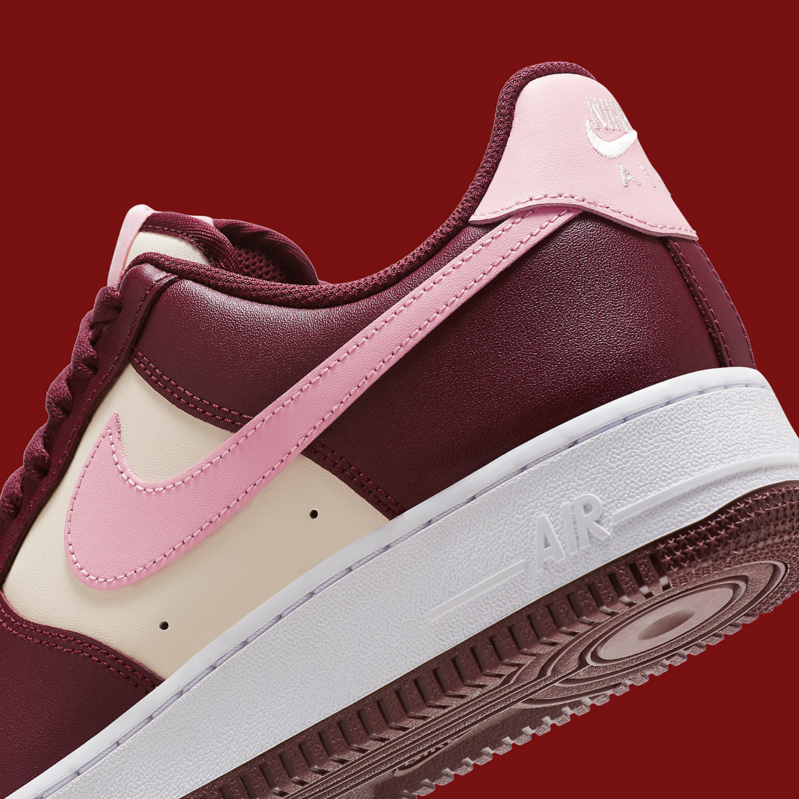 Nike Air Force 1 Low “Valentine's Day” FD9925-161 Sail/Night Maroon-Pink -  SoleSnk