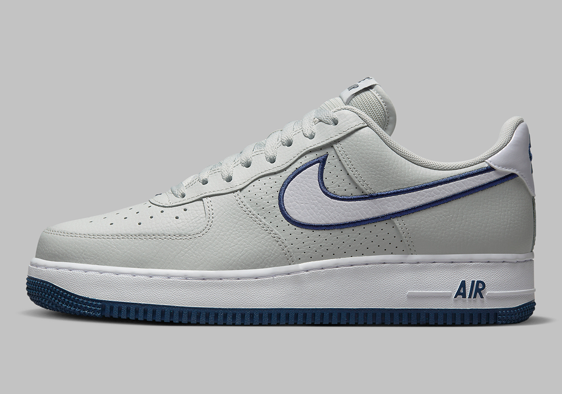 Nike Air Force 1 Low Wolf Grey Navy Fj4211 002 4