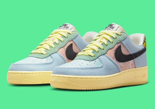 A Bodacious Array Of Textiles Fill The Nike Air Force 1