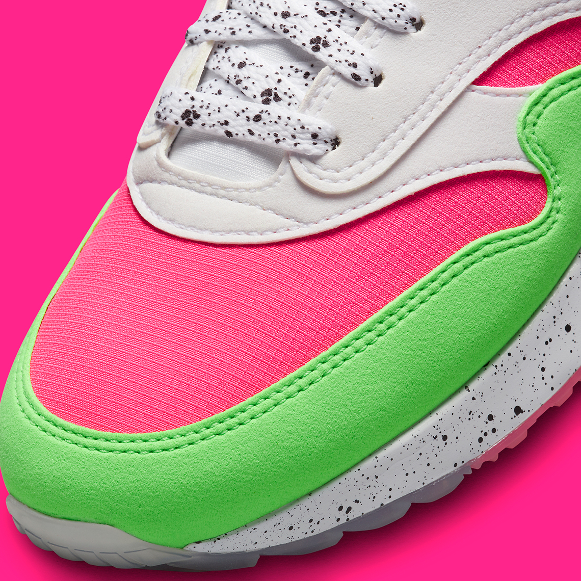 Nike Air Max 1 Golf Airbrush Green Pink 11