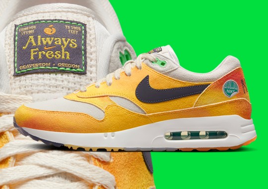 Nike Serves Up A Peach-Skinned Air Max 1 Golf "Always Fresh" For The Masters At Augusta