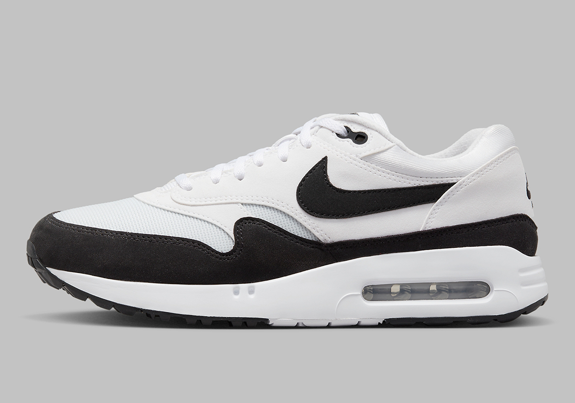 The Nike Air Max 1 Golf Goes For A Simple "White/Black" Approach
