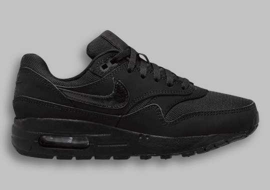 The Nike Air Max 1 Gets A Stealthy "Triple Black" Makeover