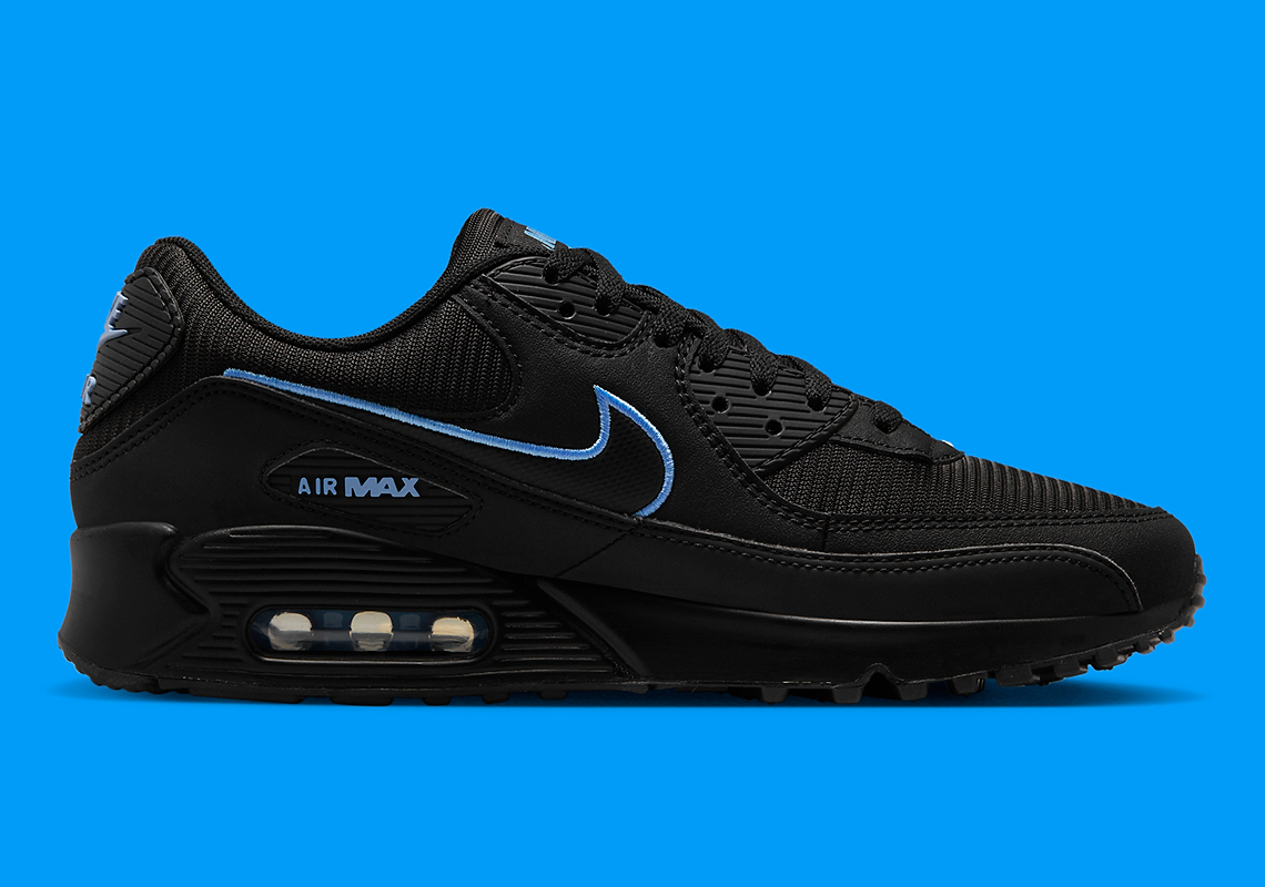 Air max black blue sale