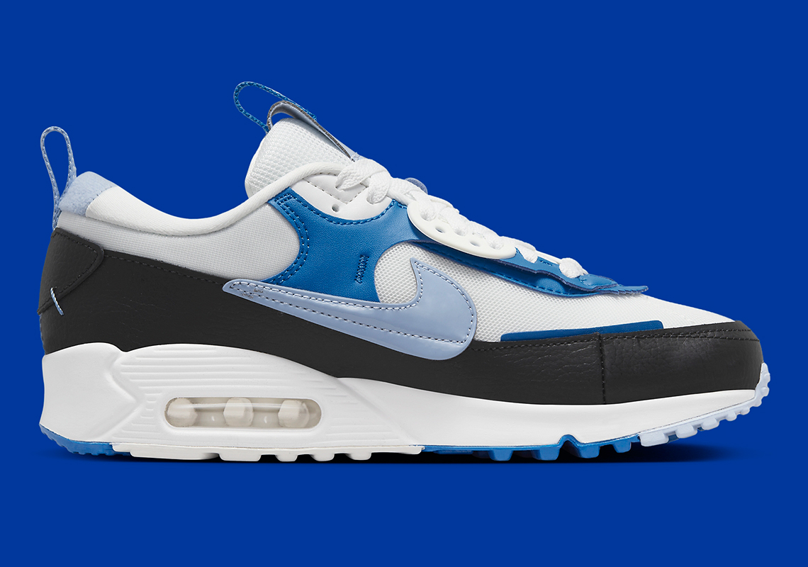 nike air max 90 futura black royal white fj4798 100 1