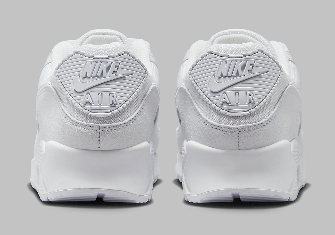 Nike Air Max 90 White Silver Fj4003 100 4