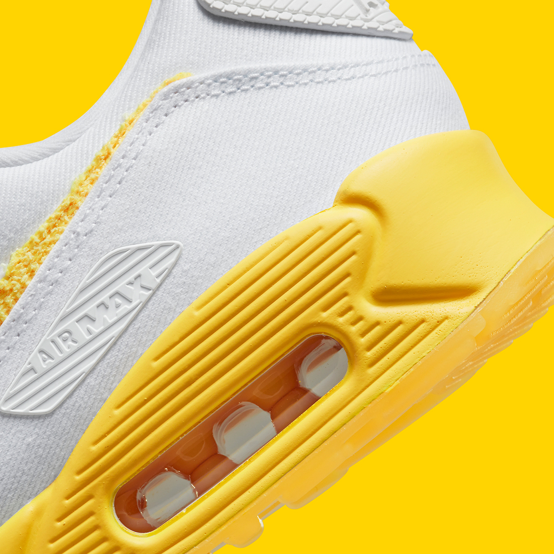 nike DM6444-001 air max 90 white yellow FJ4548 100 4