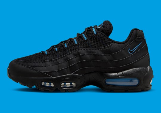 “Black/University Blue” Coats The Nike Air Max 95