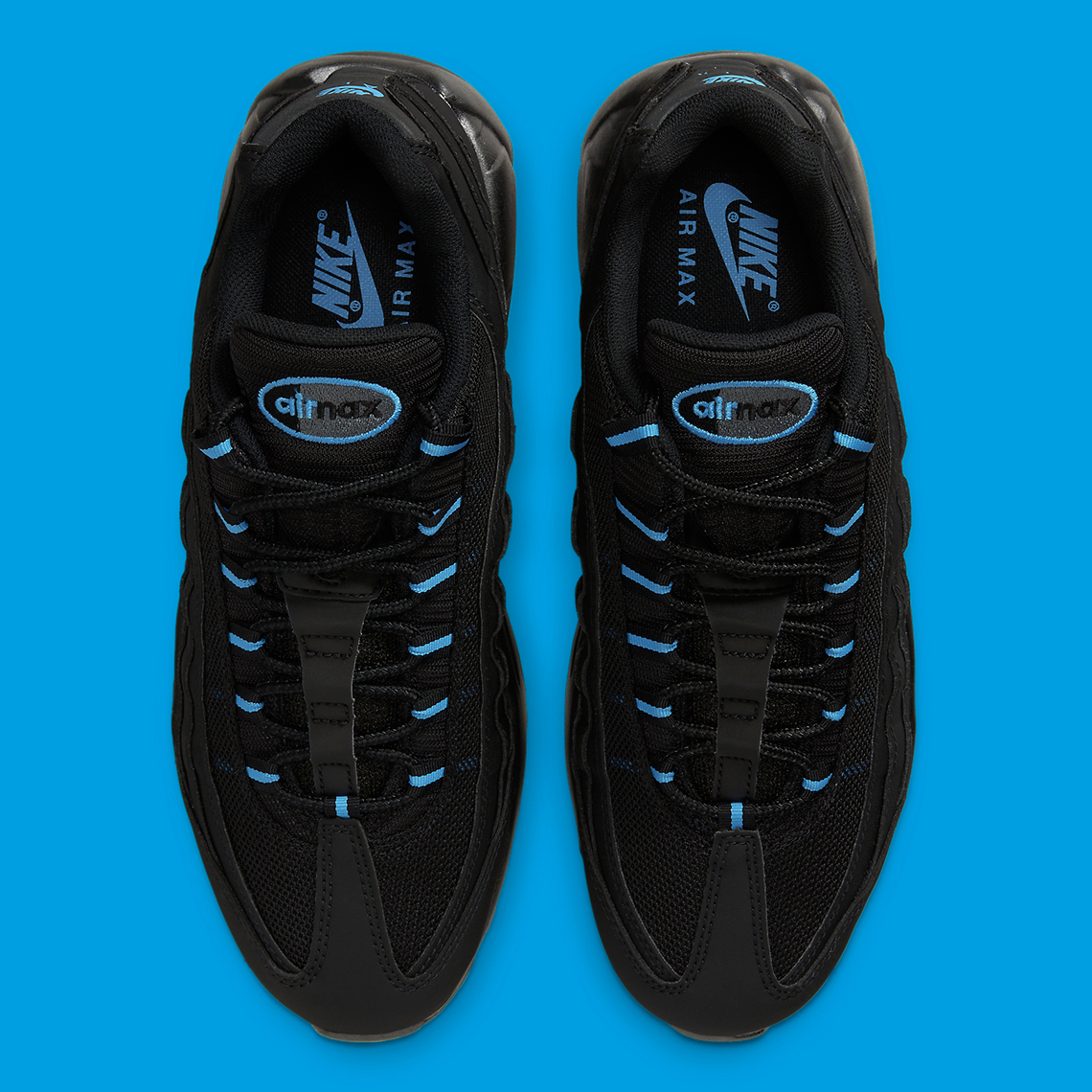 nike air thea men 9 inch women shoes size 95 Black University Blue Fj4217 002 8