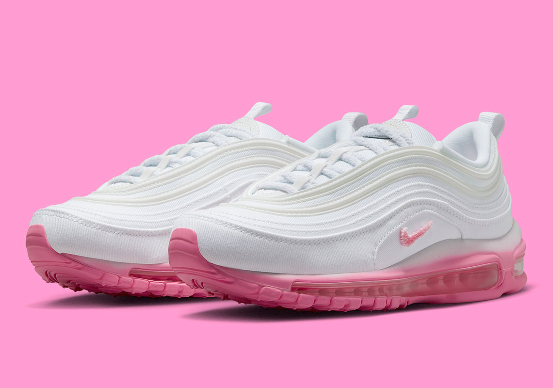 Air max 97 rosa e bianche sale