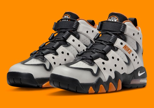 The Swooshes Burnished Effect Coats Charles Barkley’s Nike Air Max CB 94