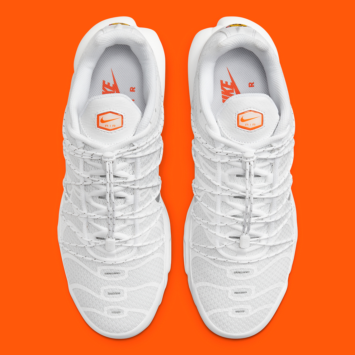 Nike Air Max Plus Lace Toggle White Orange Fj4232 100 3