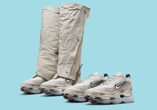 Detachable Gaiters Prepare The Nike Air Max Scorpion For Harsh Weather