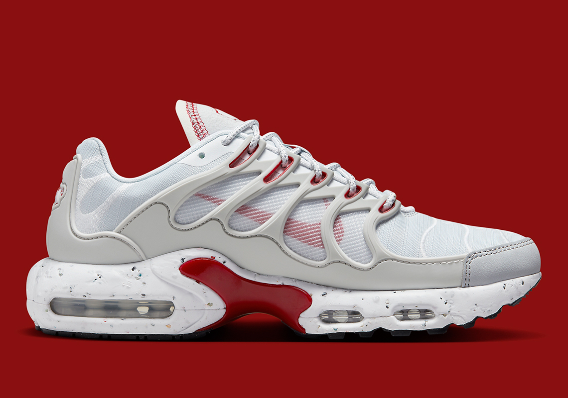 NIKE AIR MAX PLUS TN UNIVERSITY RED PURE PLATINUM - Prior