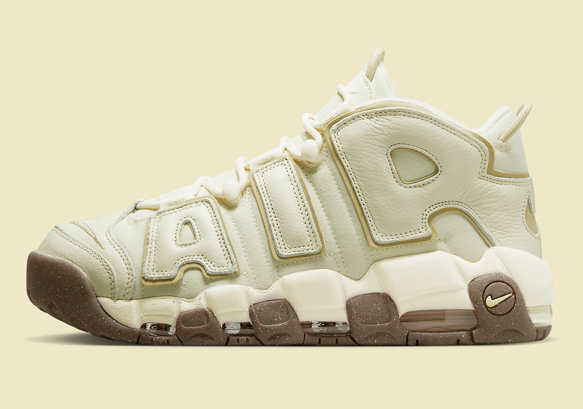 The Nike Air More Uptempo Comes Cured In "Coconut Milk"