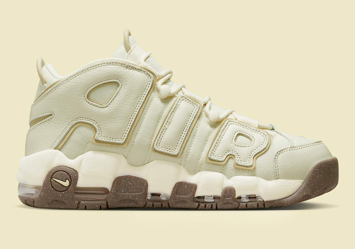 nike air more uptempo coconut milk team gold dv7230 100 5