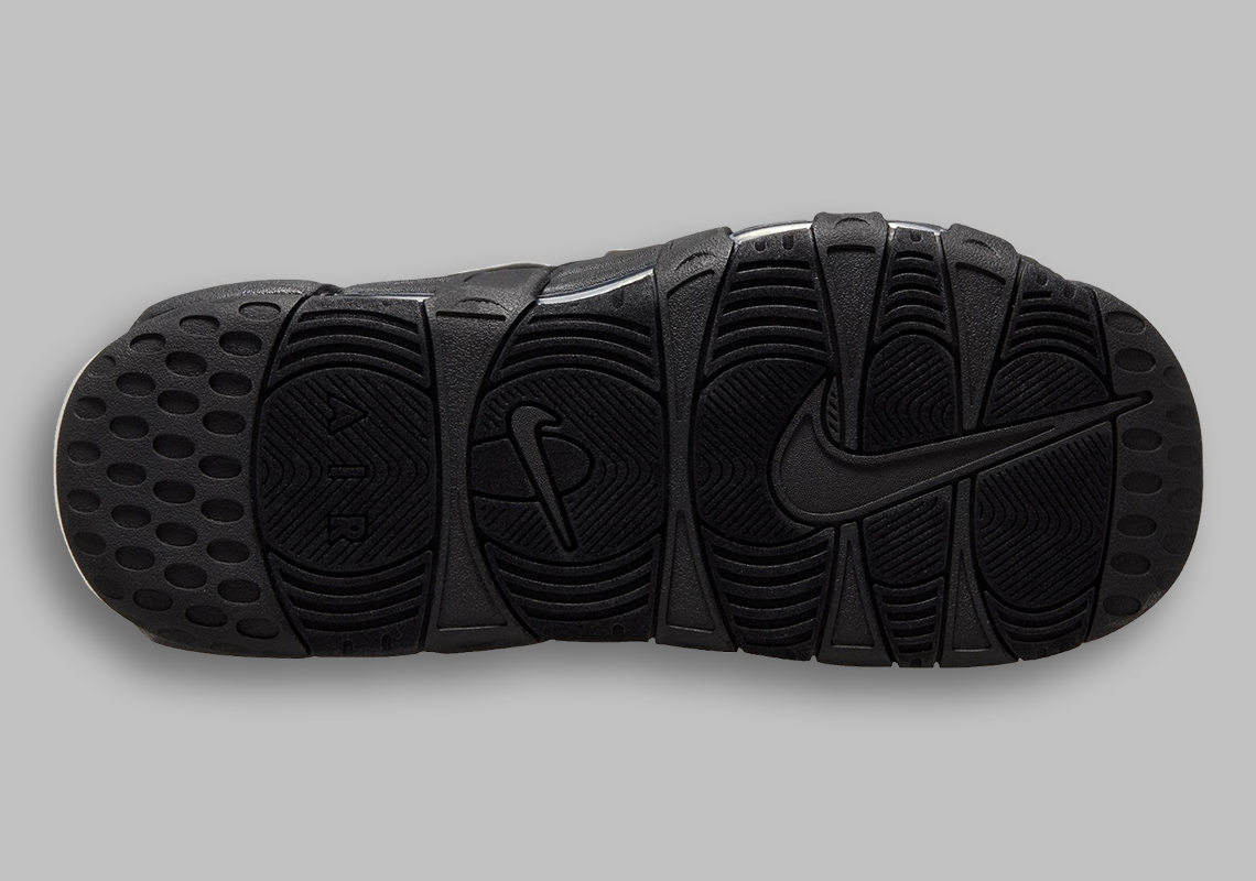 Nike Air More Uptempo Slides "Black/White" DV