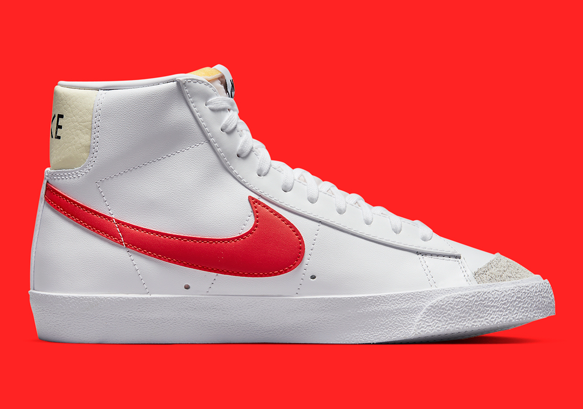 nike blazer mid 77 white picante red BQ6806 122 6