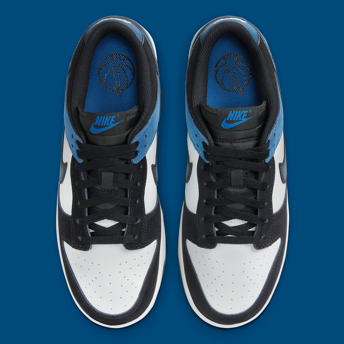 Nike Dunk Low Black Blue Fade Fd6923 100 6