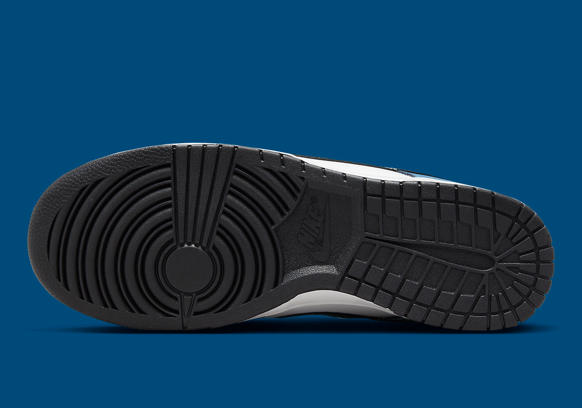 Nike Dunk Low Black Blue Fade Fd6923 100 7