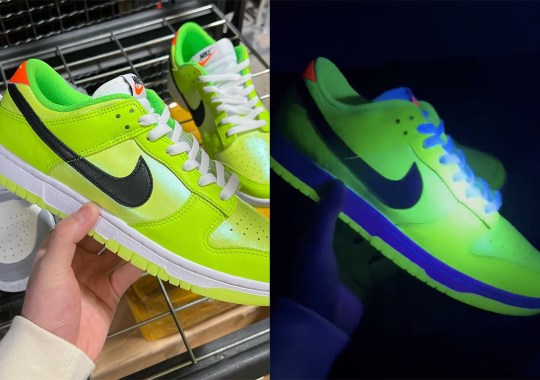 Scared Of The Dark? These Phosphorescent Nike Dunk Lows Might Be For You