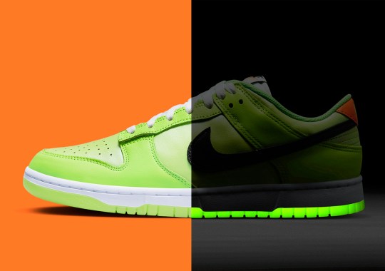 Scared Of The Dark? These Phosphorescent Nike Dunk Lows Might Be For You