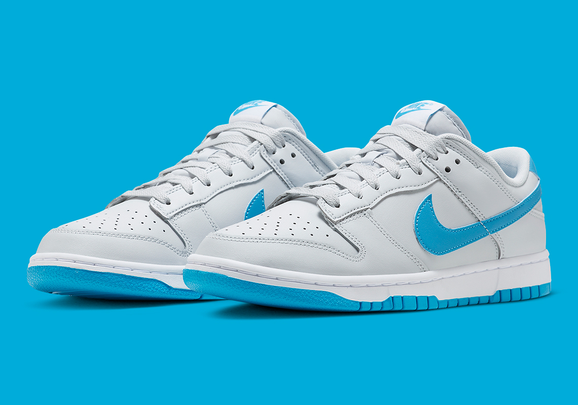 Grey And Blue Tones Come Together On The Latest nike dunk shimizu shoes