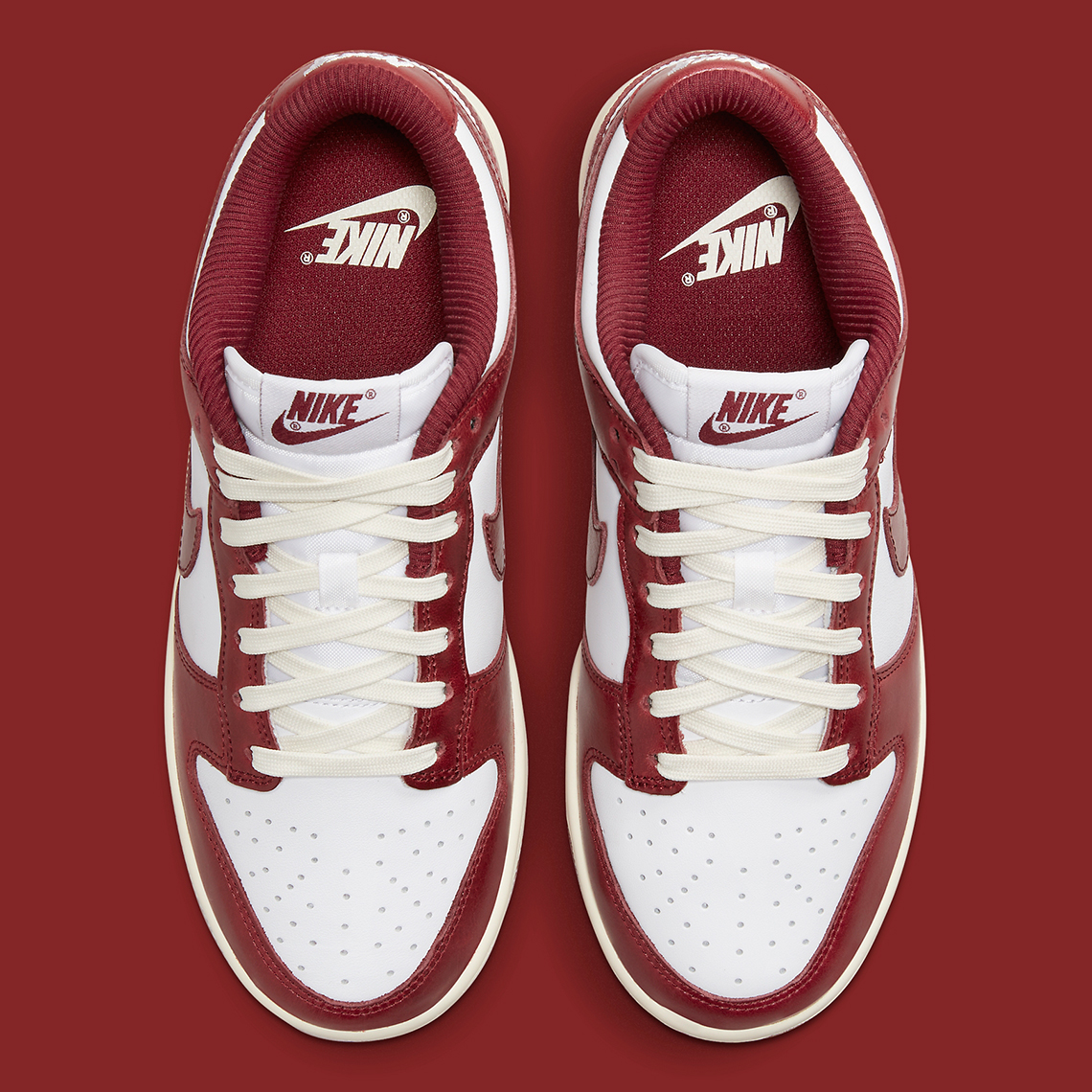 Nike Dunk Low Vintage Team Red White 2