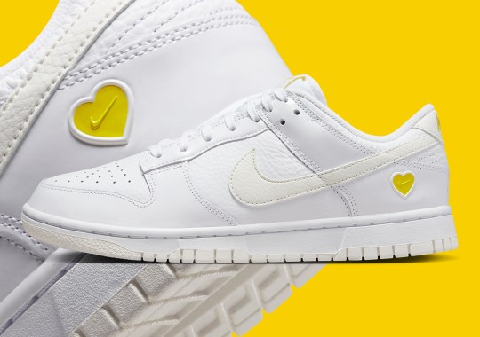 The Nike Dunk Low "Yellow Heart" Is The Perfect Gift For Your Platonic Relationships