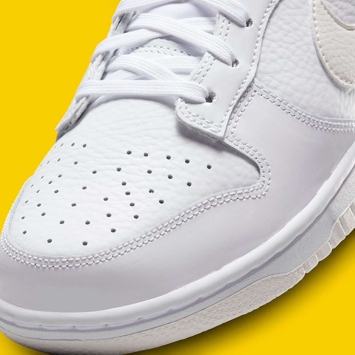 Nike Dunk Low White Yellow Heart Fd0803 100 4