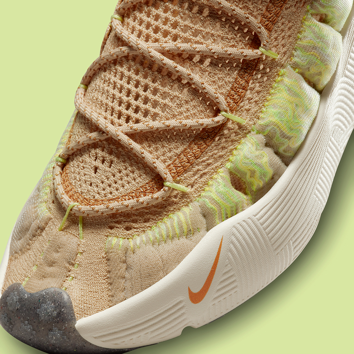 Nike Ispa Sense Flyknit Sesame Desert Ochre Cw3203 200 4