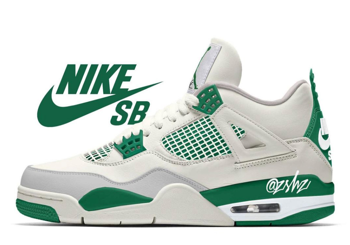 Nike Air Jordan 4 SB Green