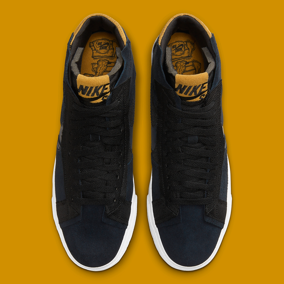 Nike blazer low black wheat best sale