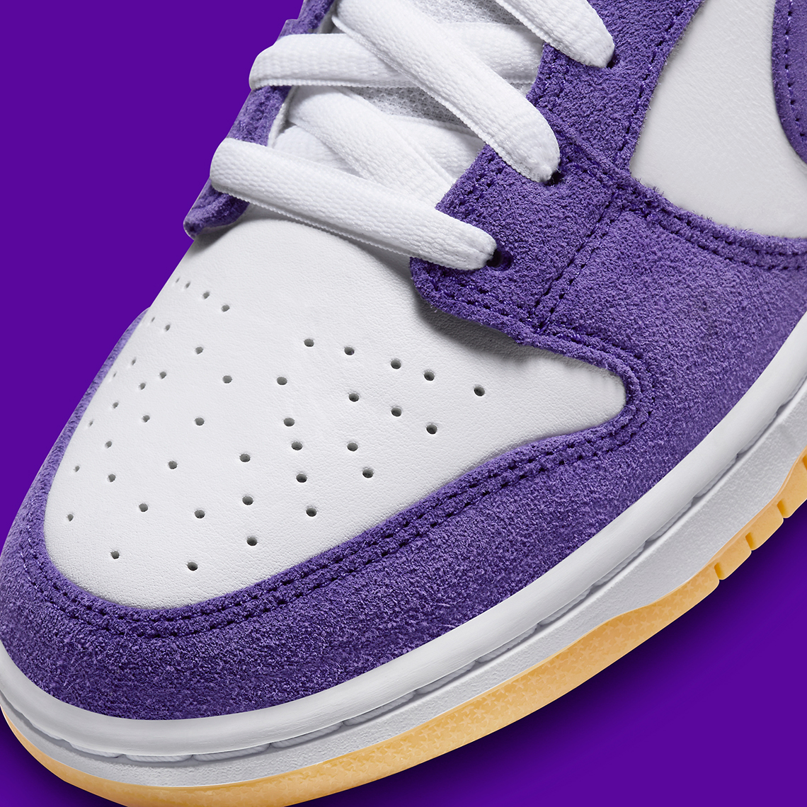 Nike purple suede on sale shoes