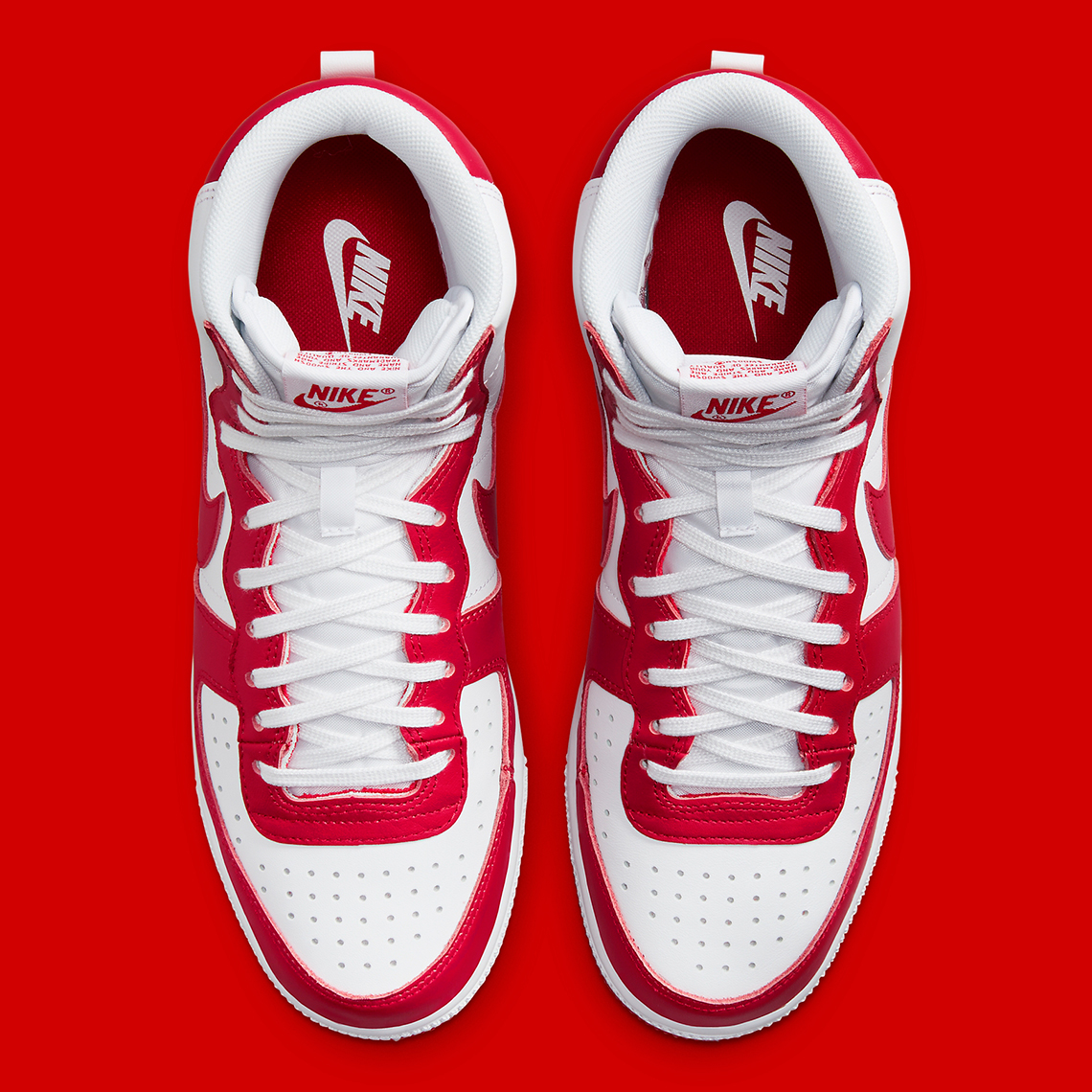 Nike Terminator High University Red White Fj4454 100 7