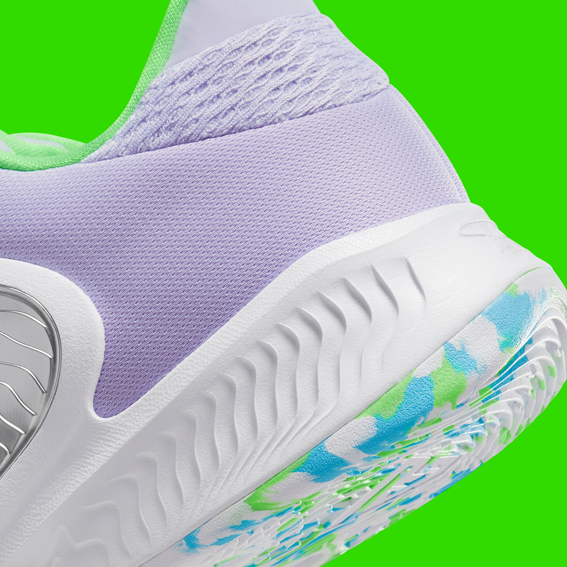 Nike Zoom Freak 4 White Lilac Green Silver Dj6149 101 7