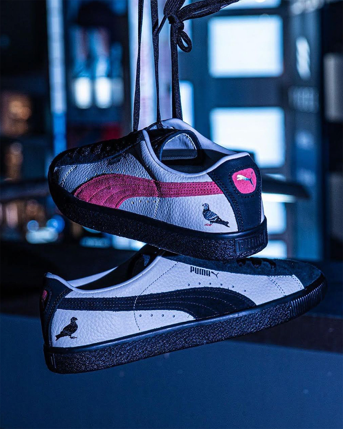 Puma x staple on sale pigeon suede classic sneakers