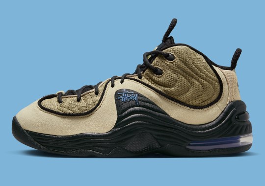 Stüssy Unveils A Third Tan And Black Style Of Its Nike Air Penny 2 Collaboration