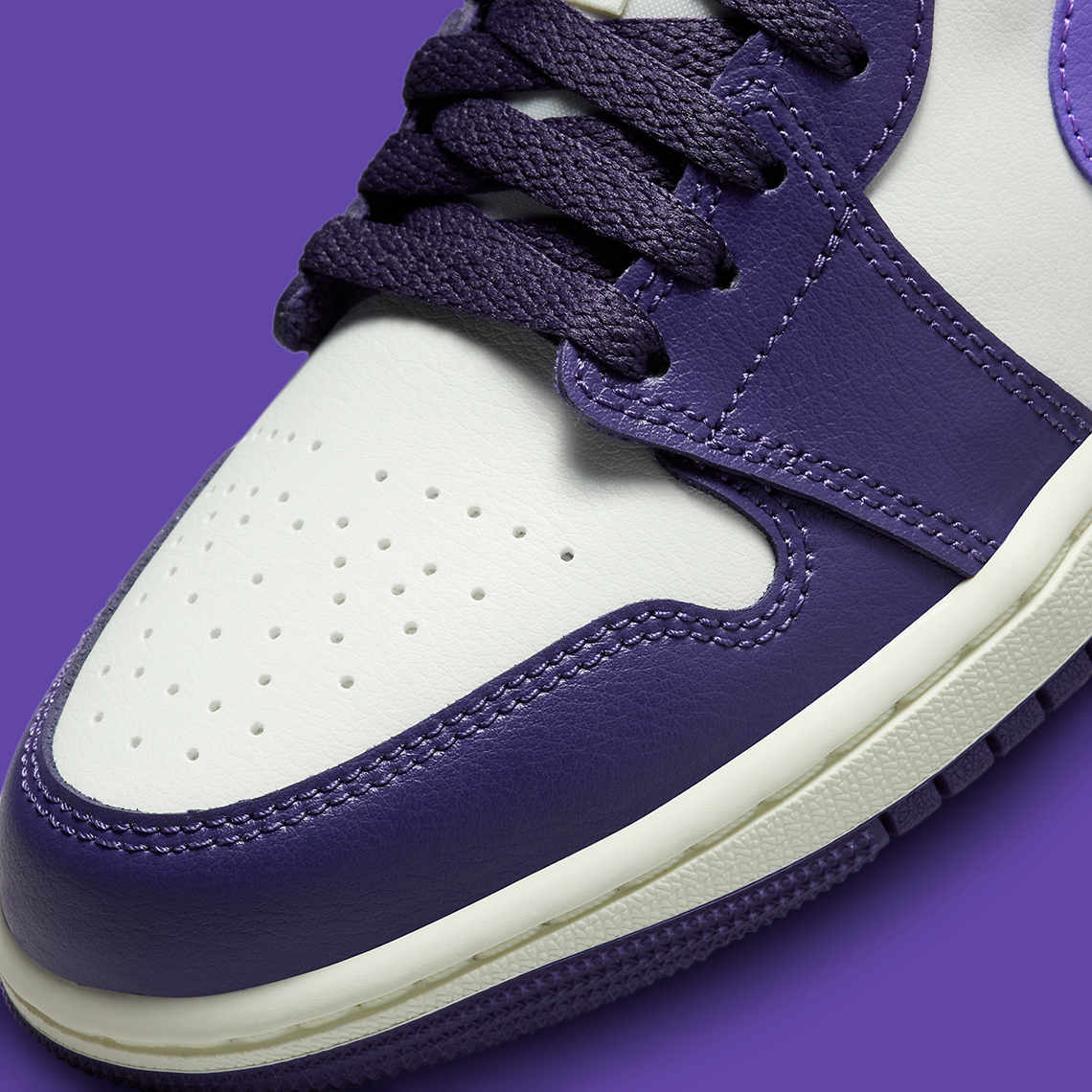 Air Jordan 1 Low Purple White Dc0774 502 7