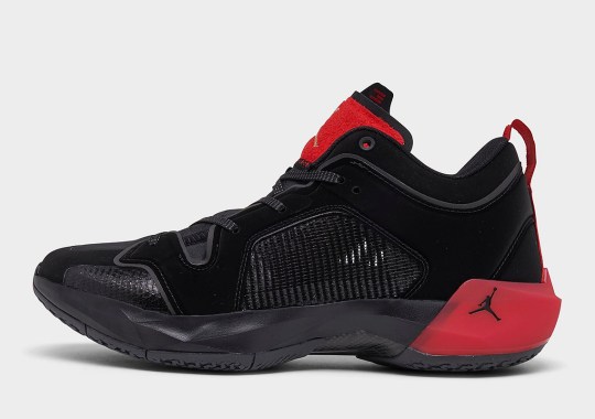The Air Jordan 37 Low Delivers Its Own "Bred" Colorway