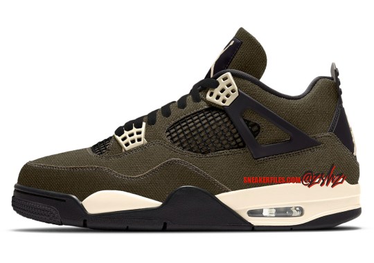Air Jordan 4 "Olive Canvas" Rumored To Release For Holiday 2023