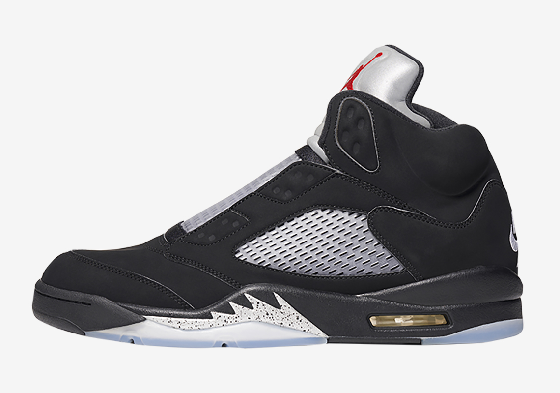 Air Jordan 5 Bel-Air Black Metallic 