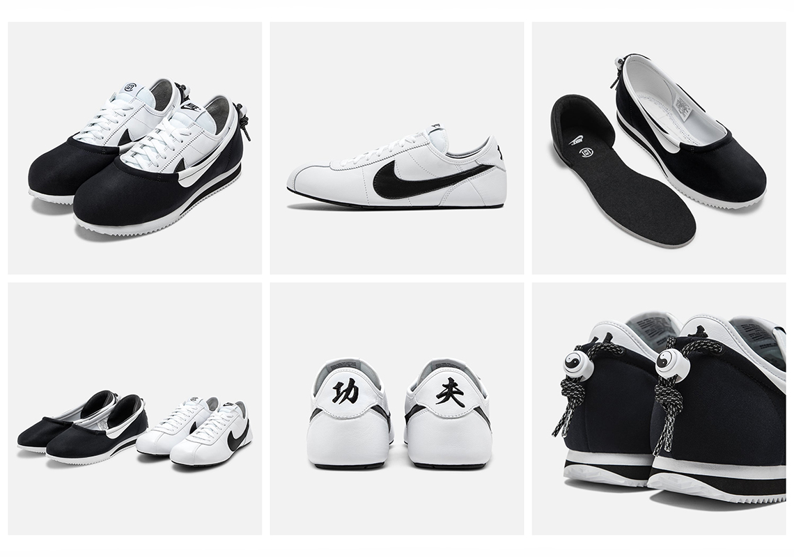 CLOT x Nike Cortez “Clotez” DZ3239-002 Black/White - SoleSnk