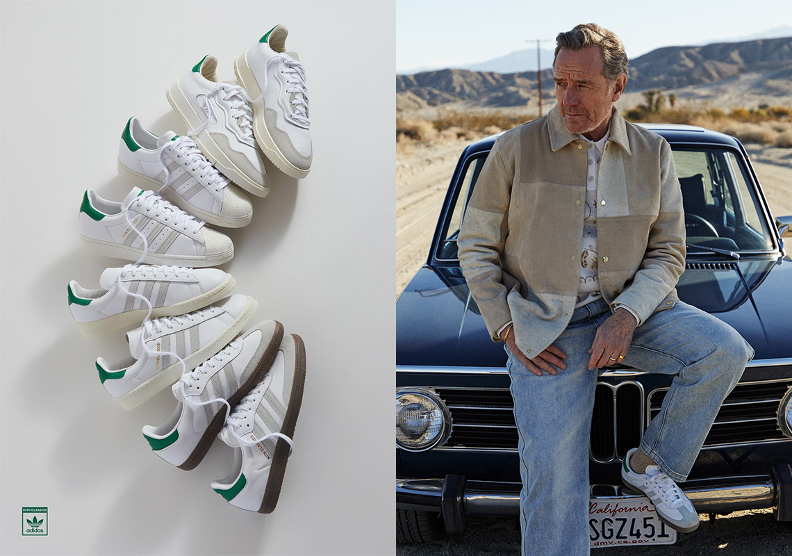 Bryan Cranston Styles New KITH x adidas In The Label's Spring/Summer '23 Lookbook